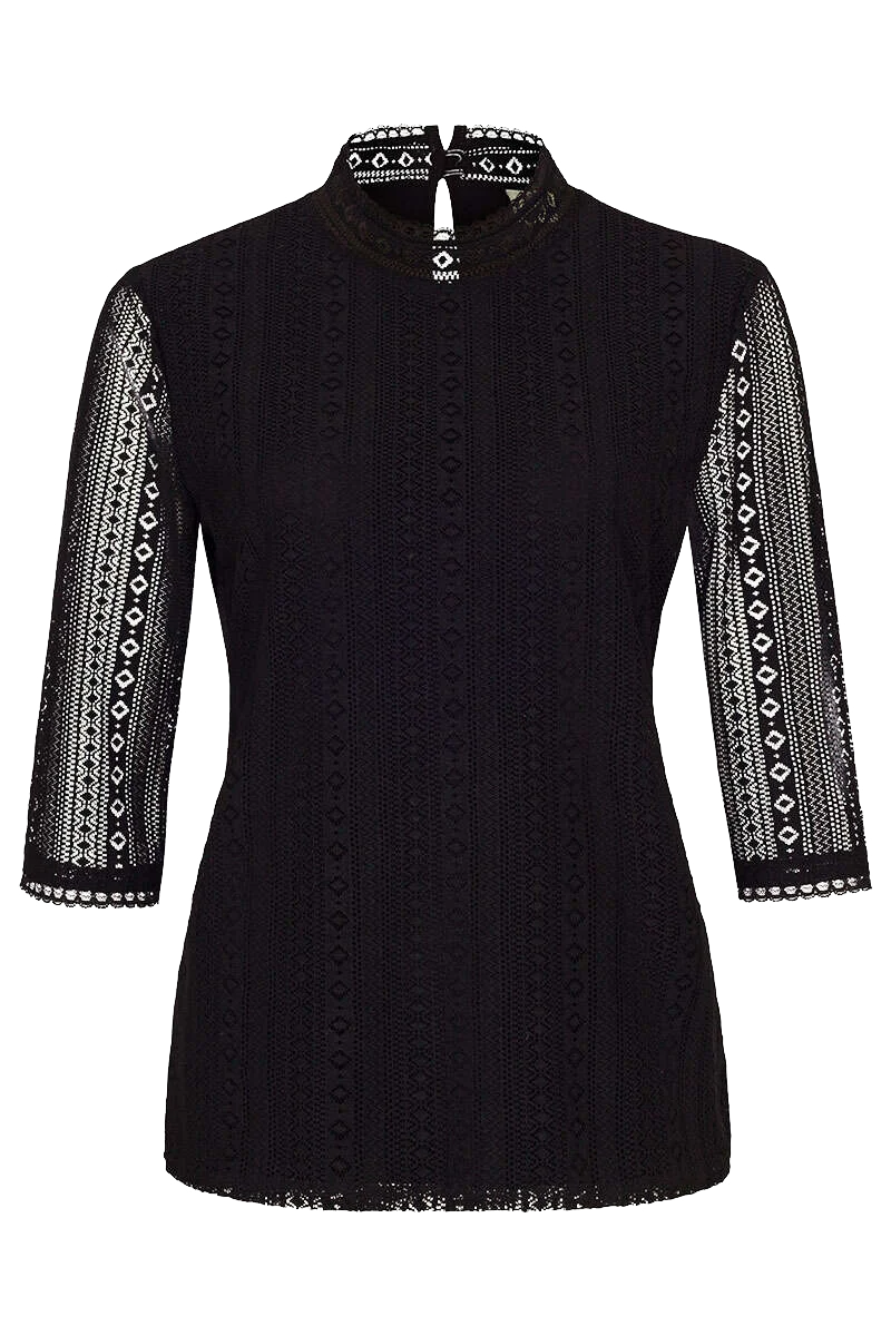 Damen Bluse Spitze