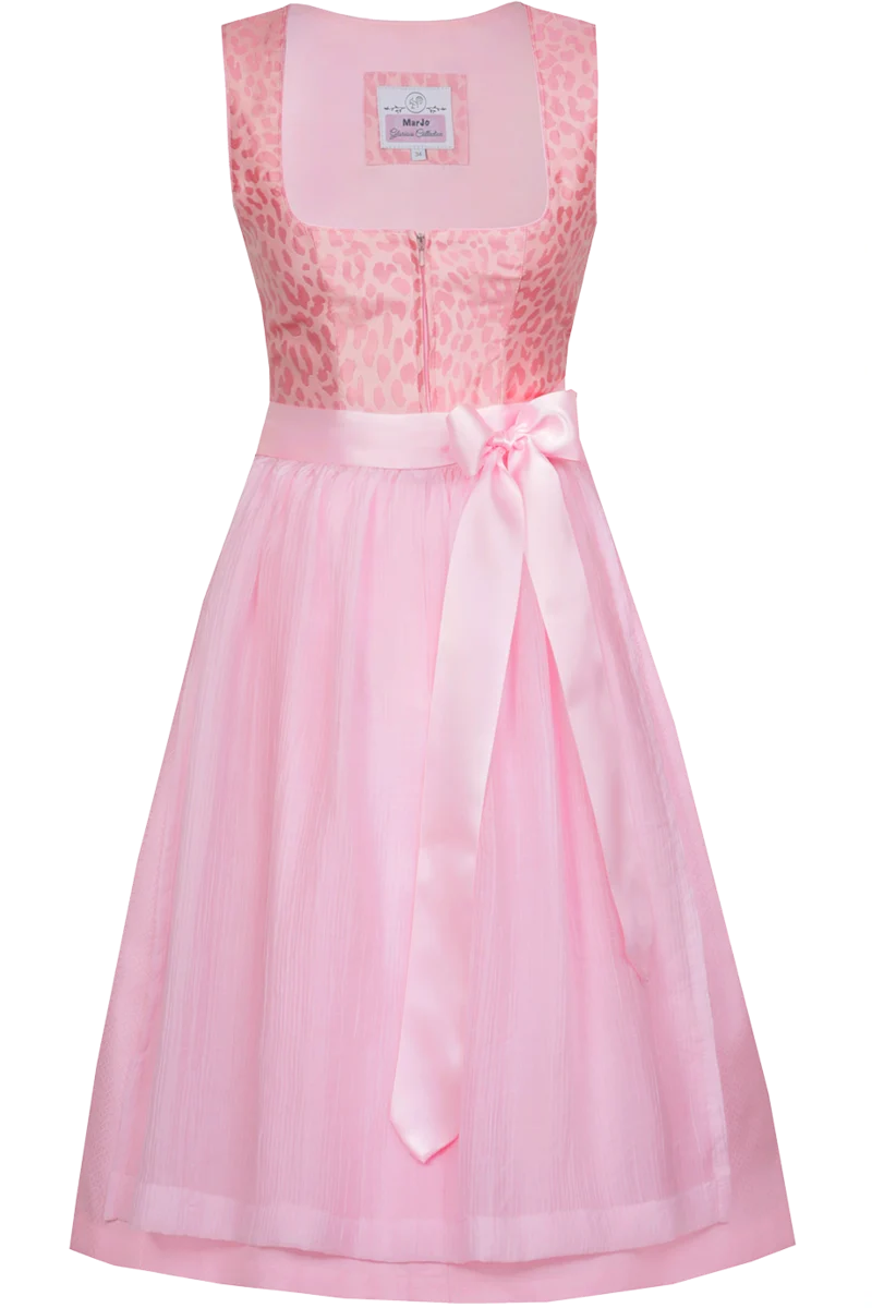Midi-Dirndl mit Leopardenmuster Wild-Kollektion