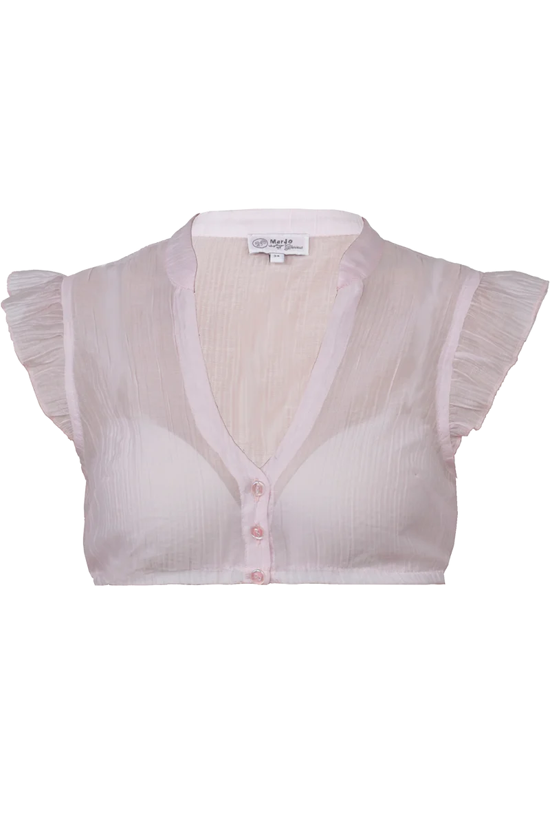 Dirndlbluse Flügelarm