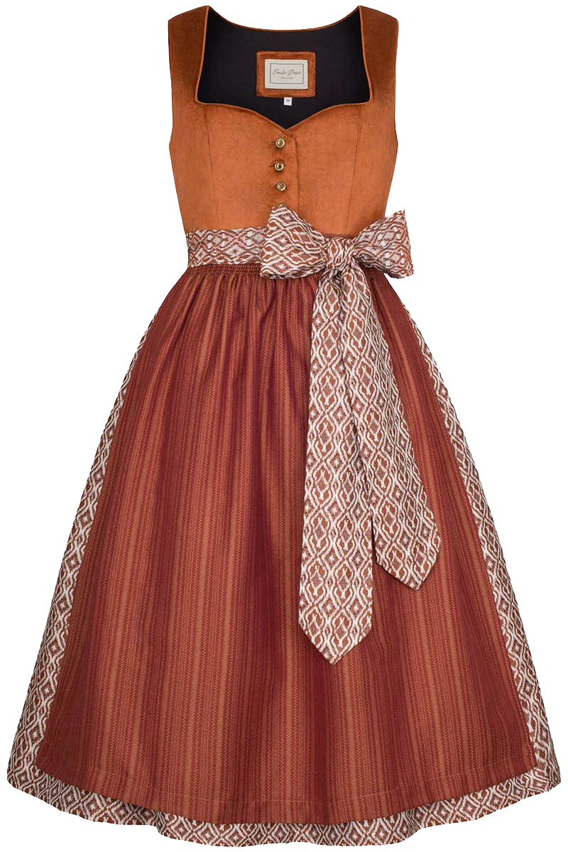 Midi-Samtdirndl