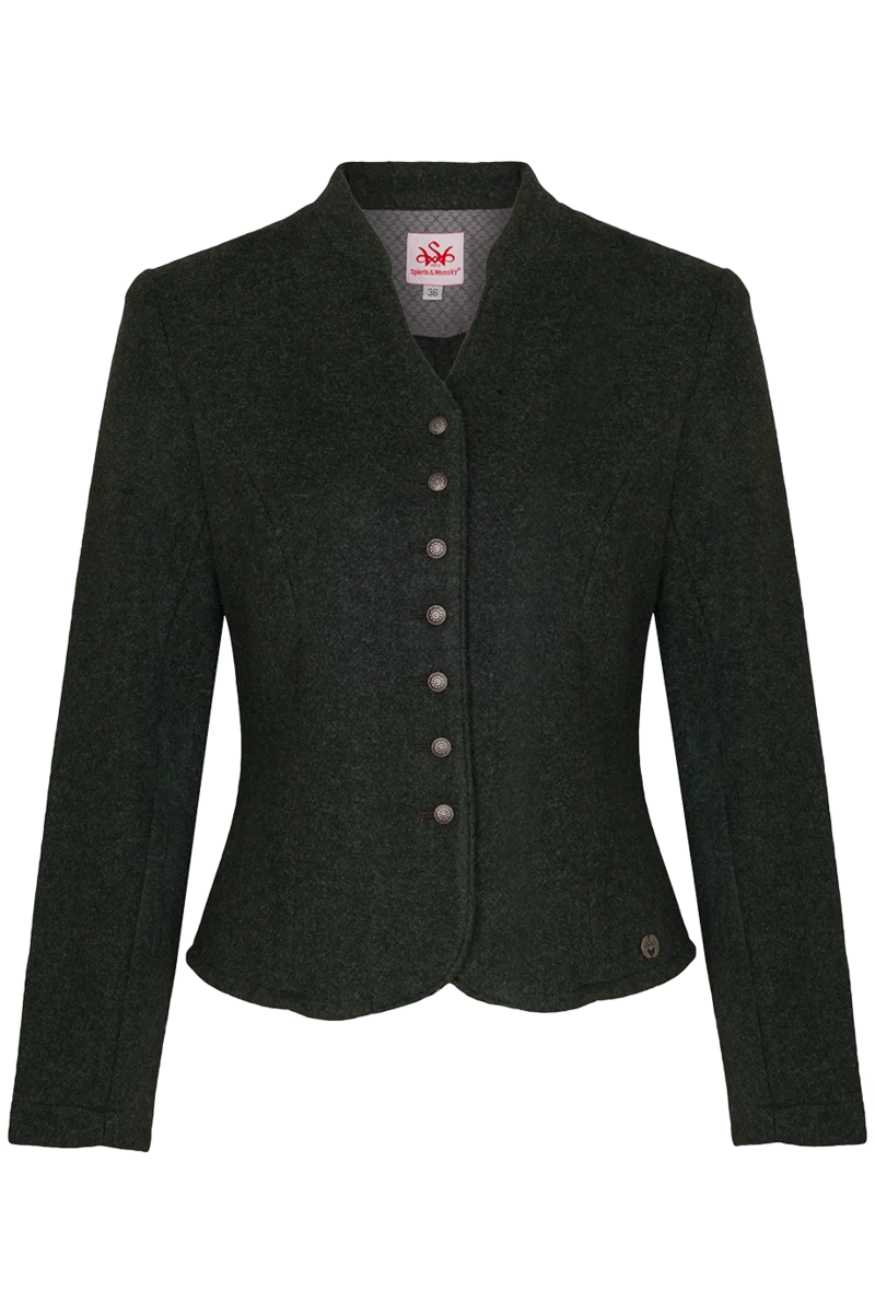 Damen Trachtenblazer Walkjacke