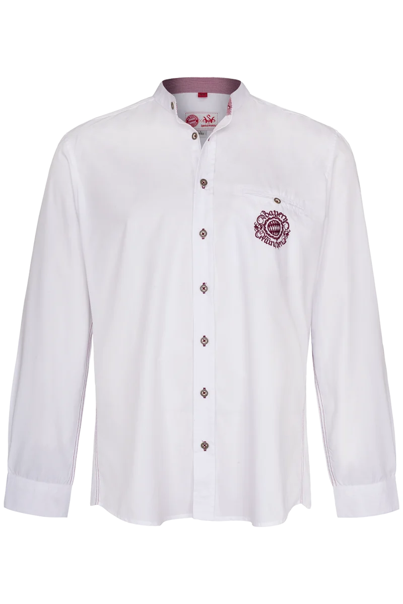 Herren FCB-Hemd mit besticktem Logo