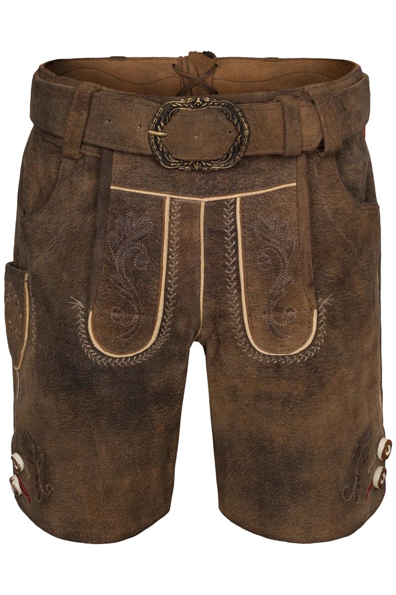 Kinder FCB-Lederhose kurz