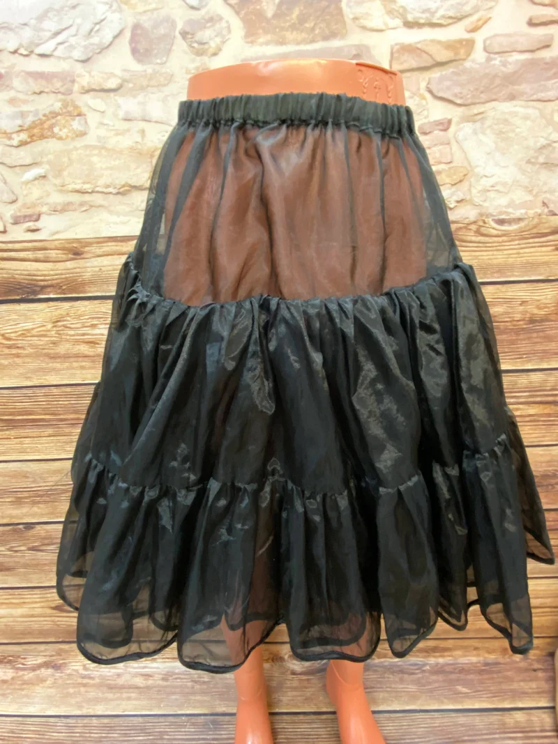 Petticoat - Vintage - Schwarz, Größe L