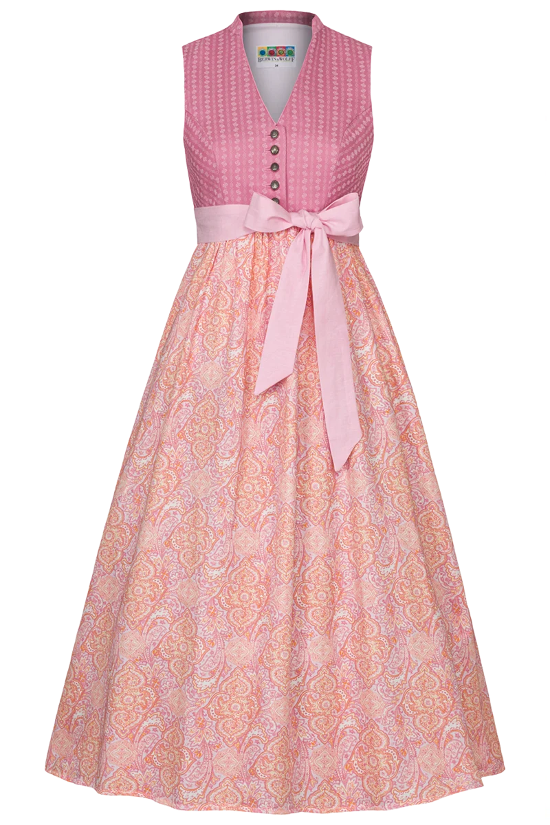 Umstandsdirndl mit Paisleymuster