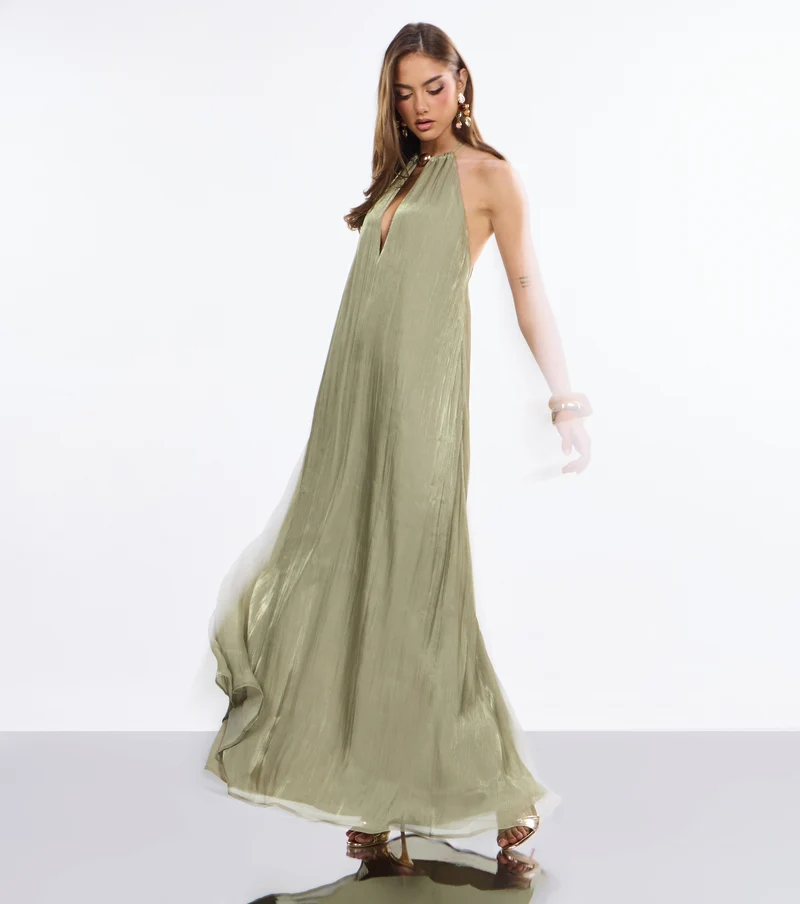 Margie Halter A-Line Formal Dress
