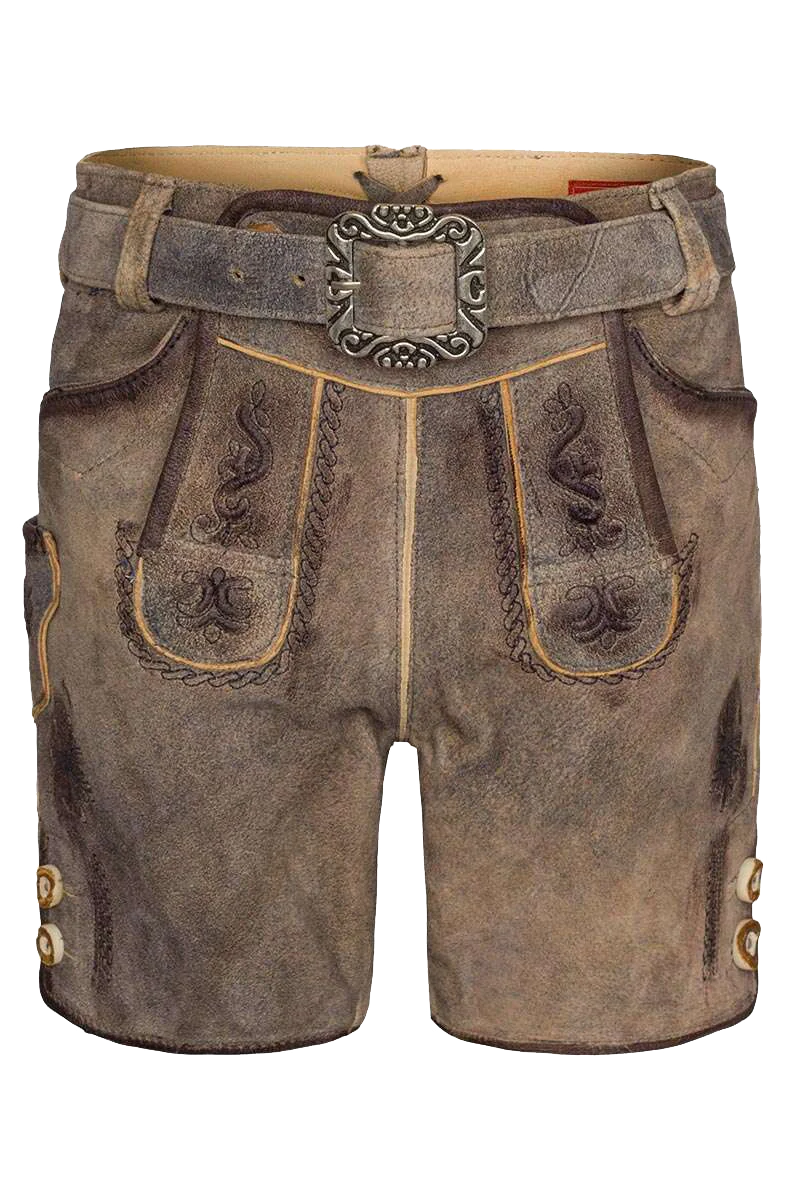 Kinder Lederhose mit Gürtel