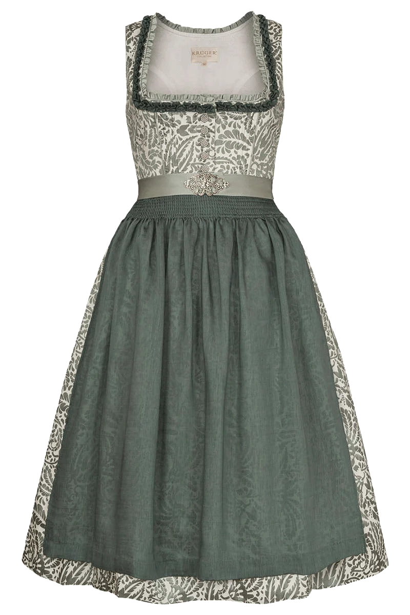 Midi-Dirndl Blumenprint