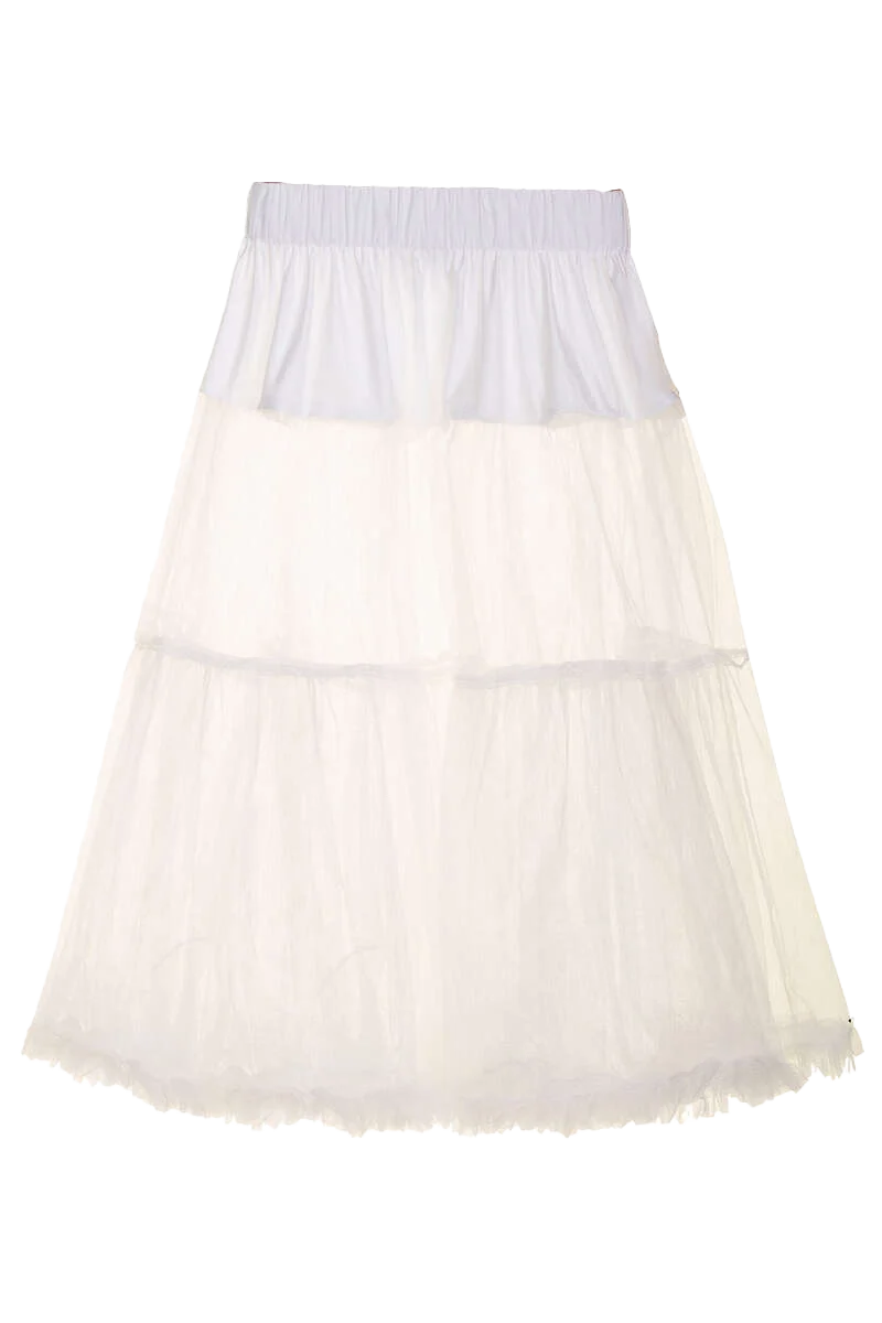 Damen Unterrock Petticoat 70 cm