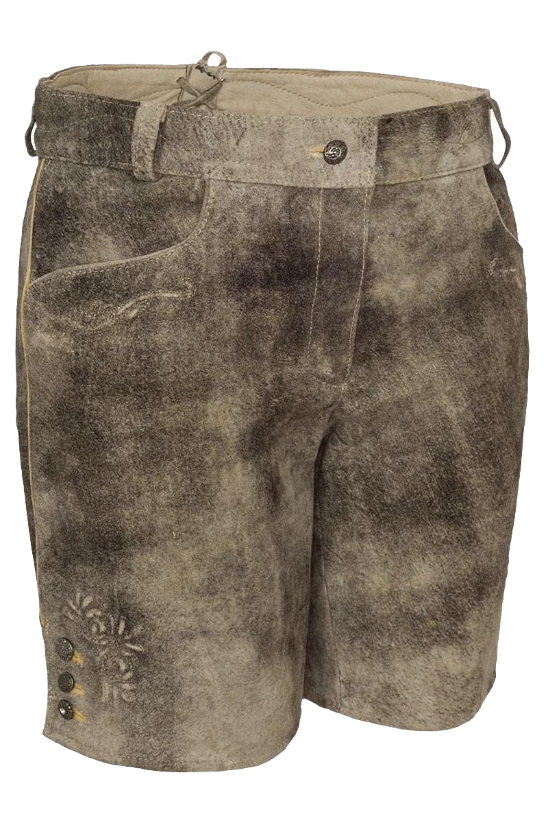 Damen Lederhose Shorts