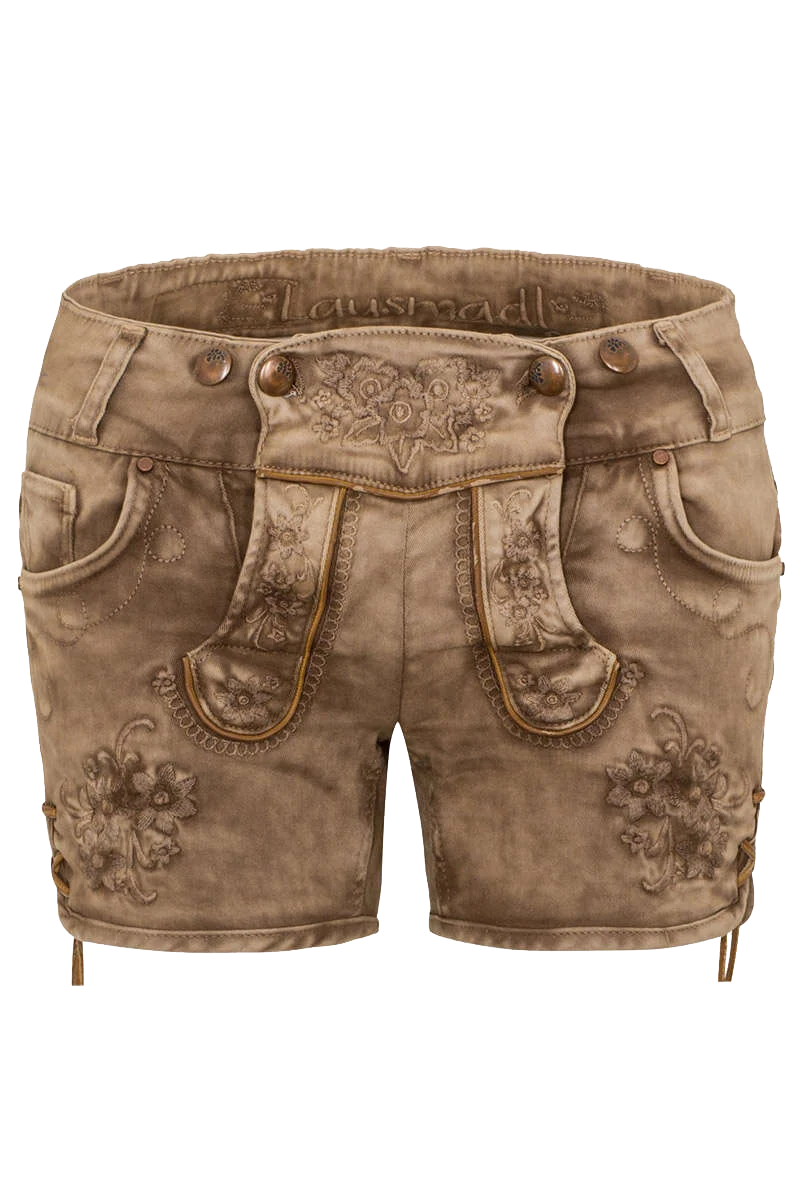 Damen Trachten Jeansshorts