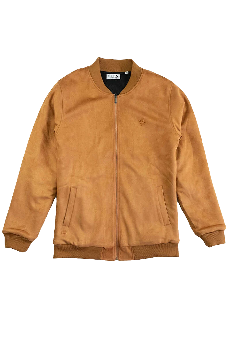 Herren Bomberjacke mit Edelweiß-Stickerei