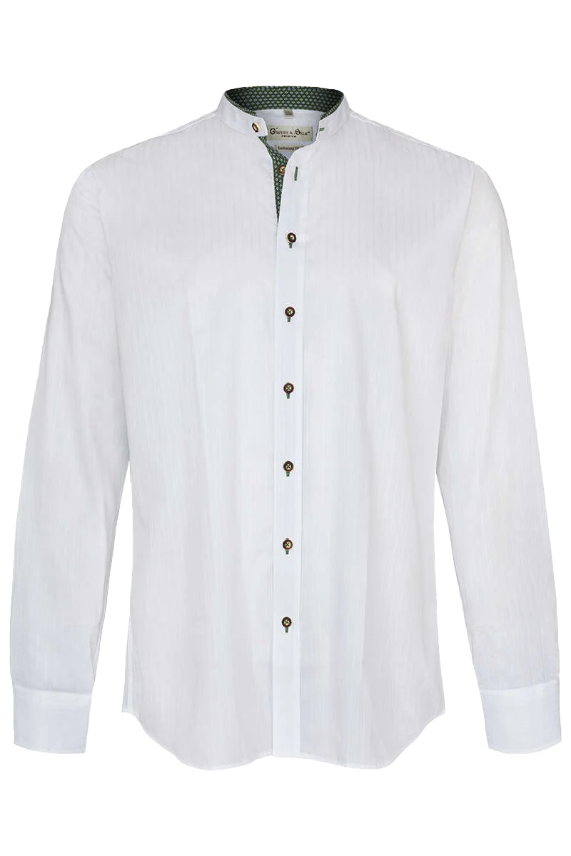 Trachtenhemd Stehkragen tailored fit