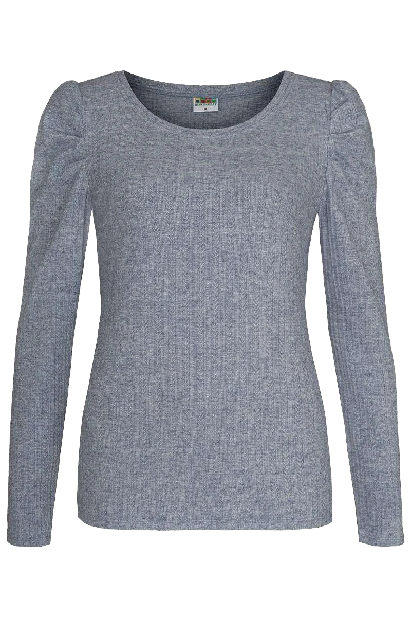 Trachtenpullover mit langen Ärmeln Stretch