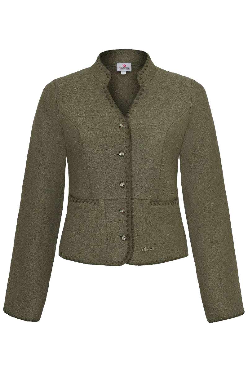 Trachtenjacke mit Stehkragen Dirndljacke