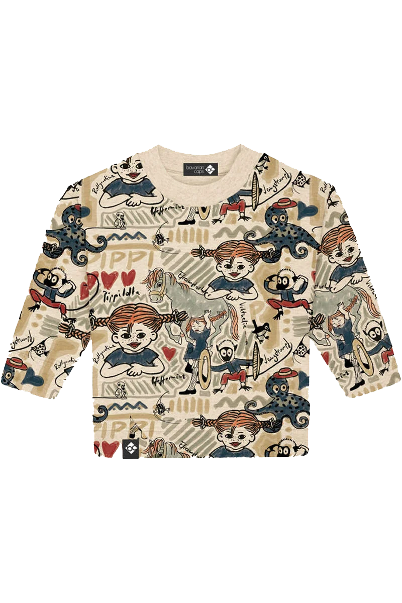 Kinder Sweater 'Pippi Langstrumpf'