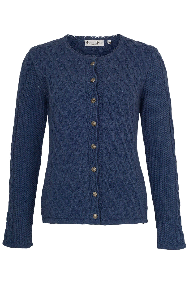 Damen Trachtenjacke Zopfstrick