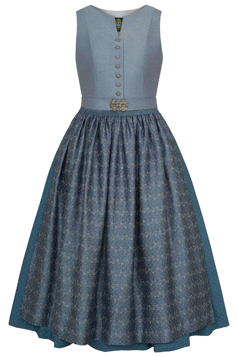 Dirndl hochgeschlossen lang