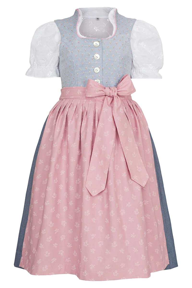 Kinder Dirndl mit Bluse