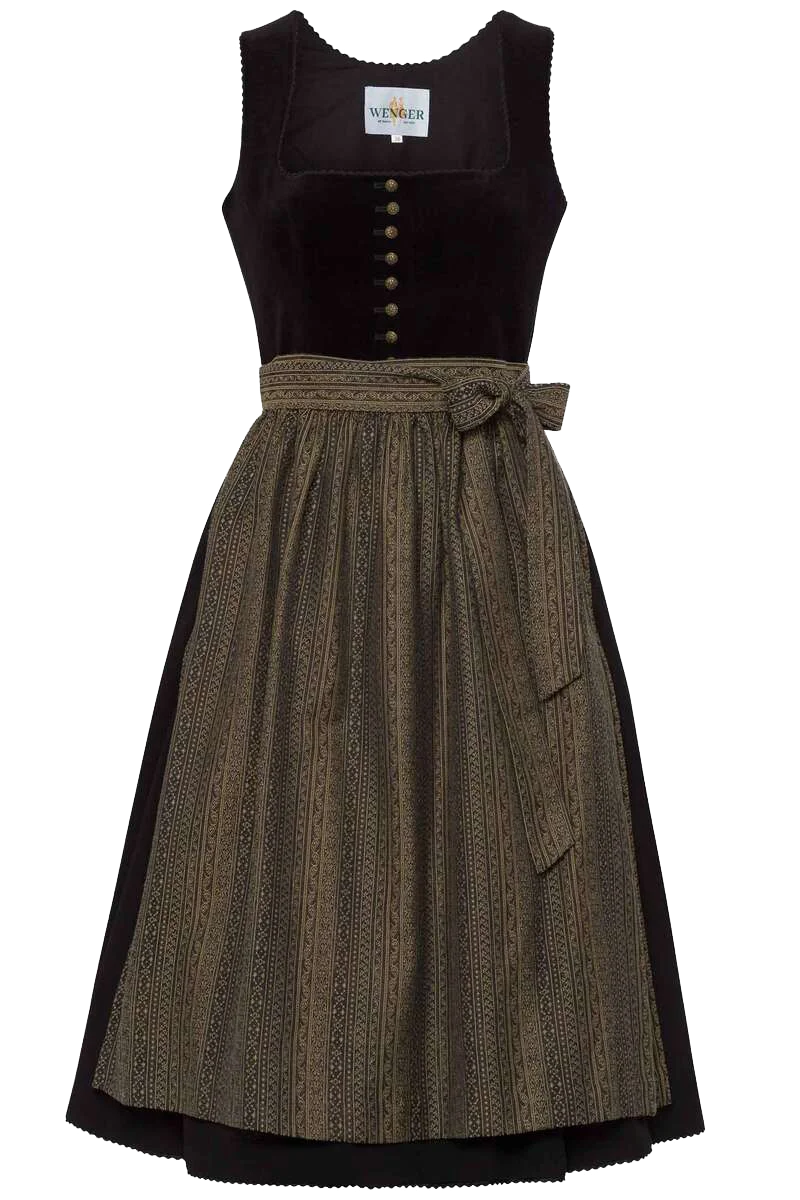 Midi-Samtdirndl