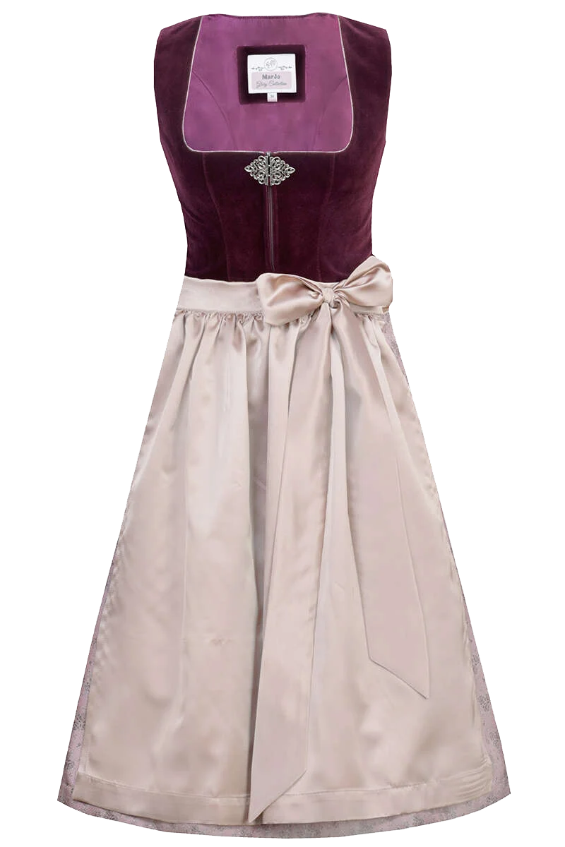 Midi-Samt Dirndl