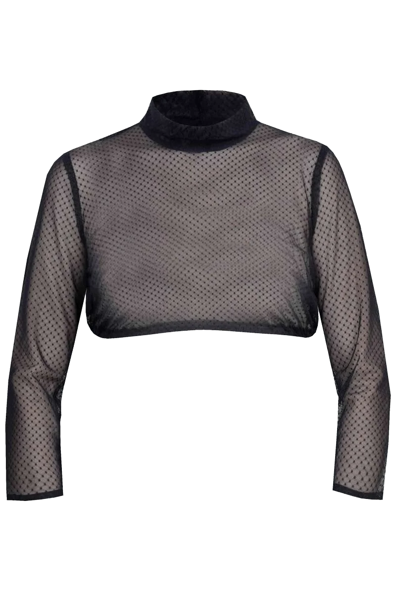 Dirndlbluse mit 3/4-Ärmeln