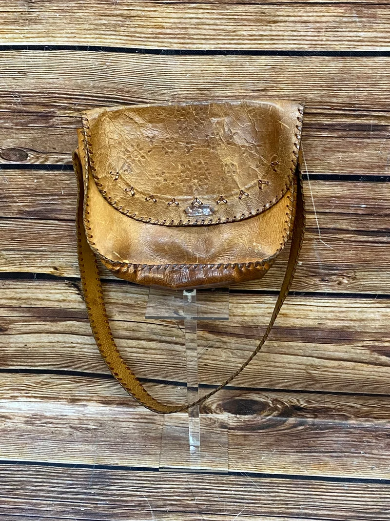 Ledertasche Vintage Braun Ledertasche Sattel gestanzt