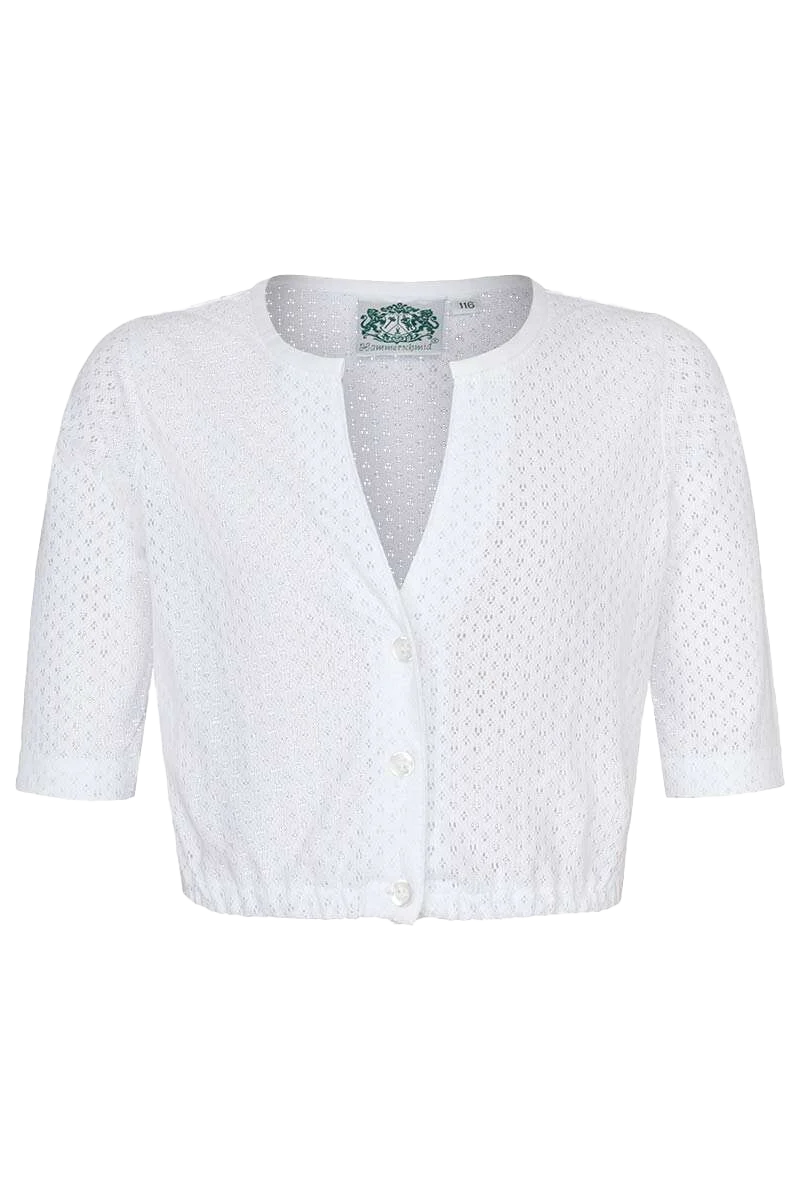Kinder Dirndlbluse mit halblangen Ärmeln