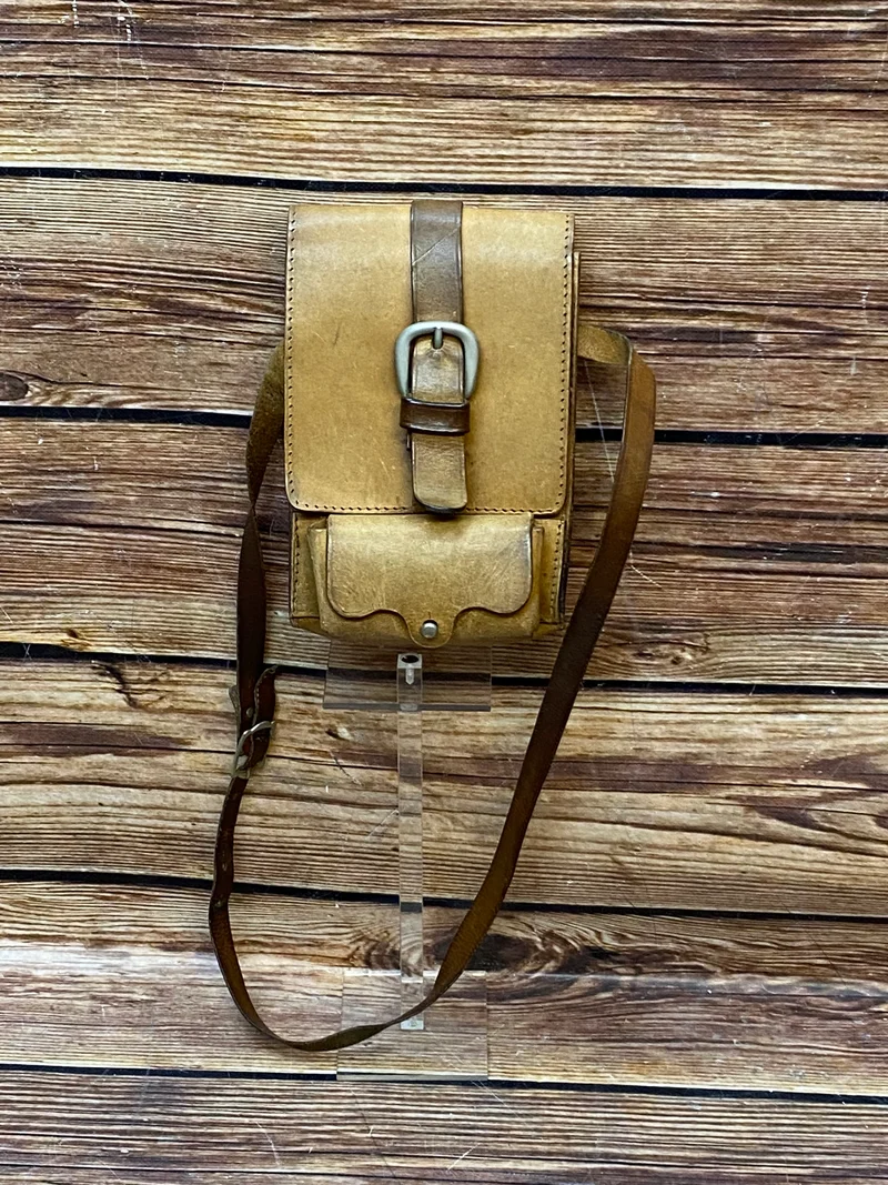 Ledertasche - Vintage - braun