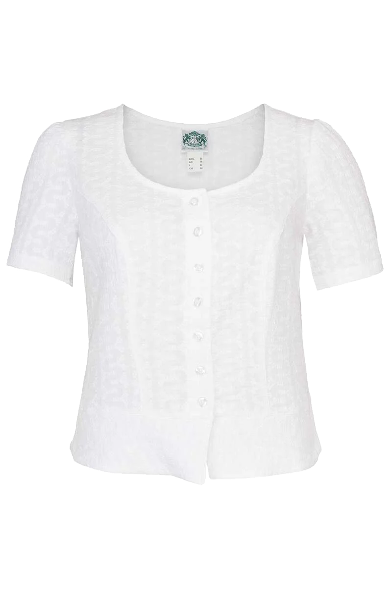 Trachtenbluse mit Schößchen