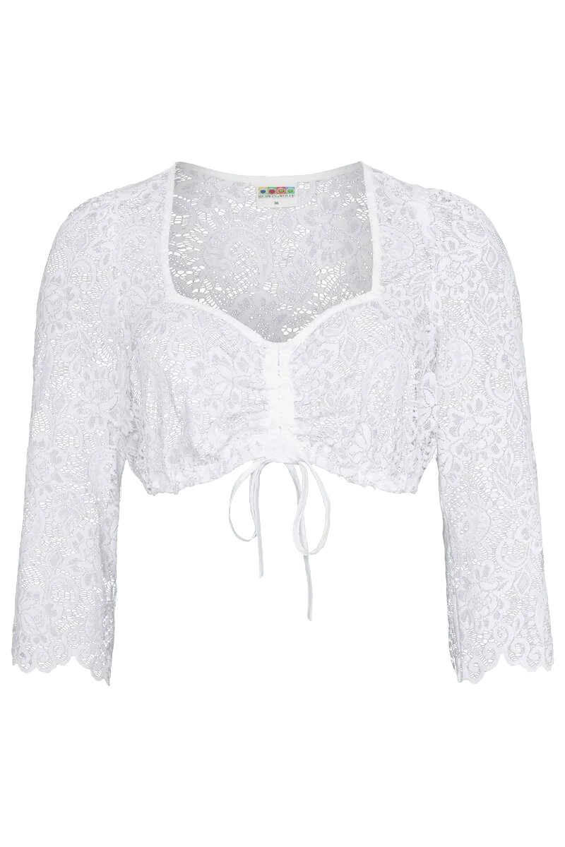 Dirndlbluse Spitze