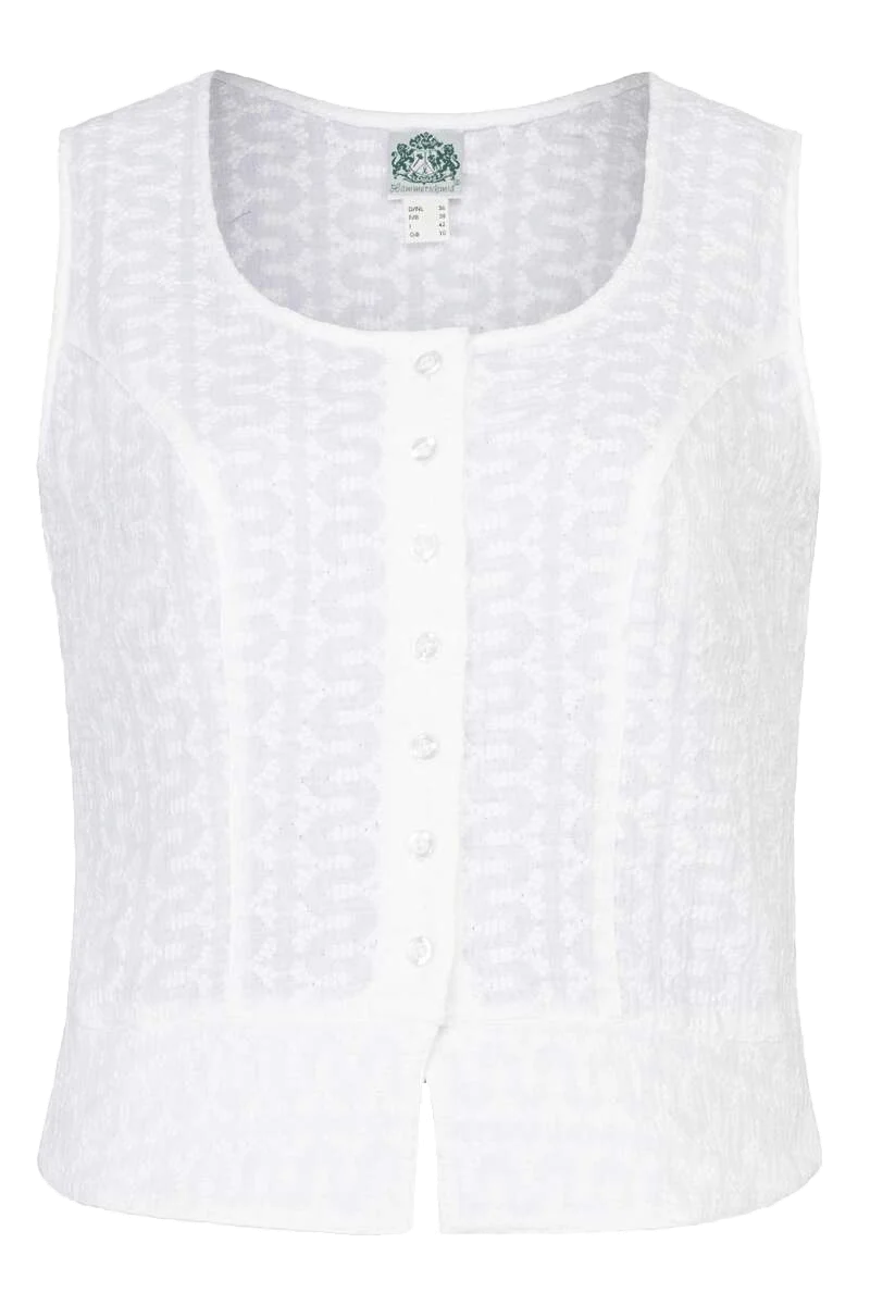 Trachtenbluse ärmellos