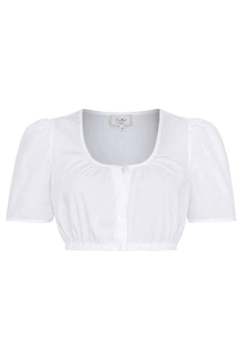 Dirndlbluse zum Knöpfen