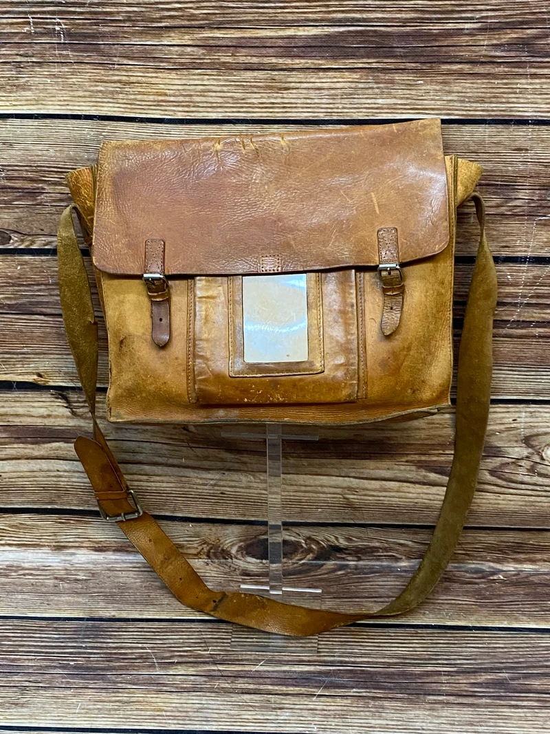 Ledertasche Vintage, Schulranzen