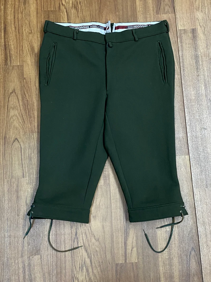 Vintage - Kniebundhose - Wanderhose - grün - Gr.52