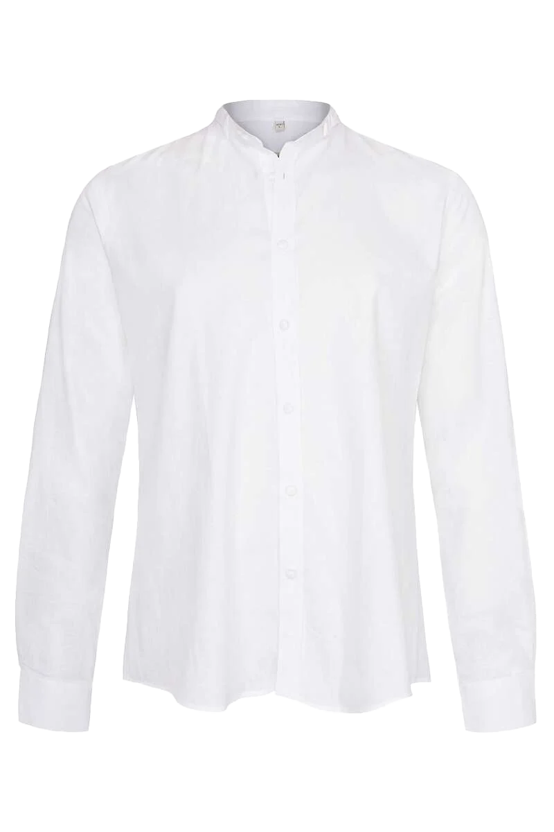 Trachtenhemd Stehkragen slim-fit