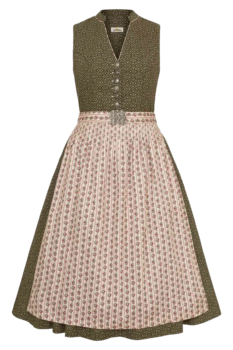 Midi Baumwolldirndl