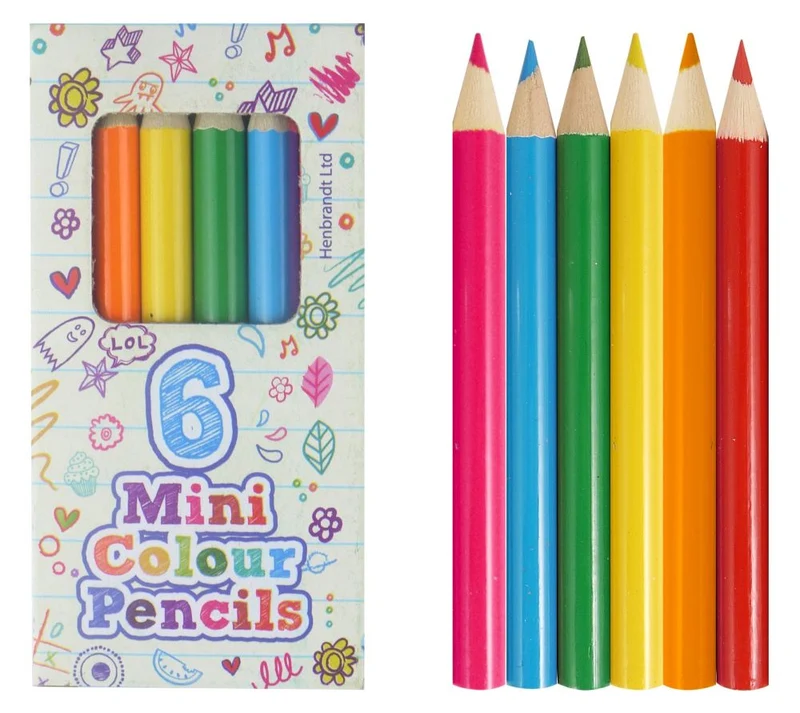 Kleine Buntstifte 6-teilig