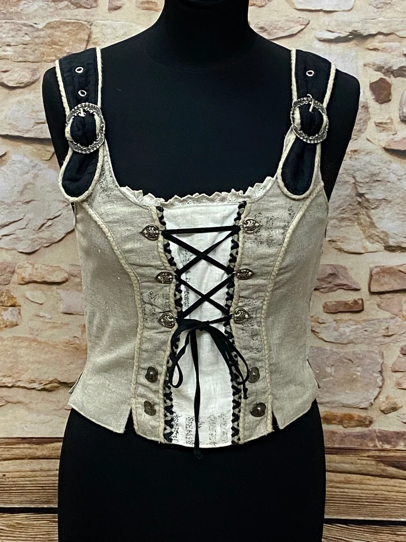 Trachtenmieder – Corsage – ärmellos – Country Line – Gr.34