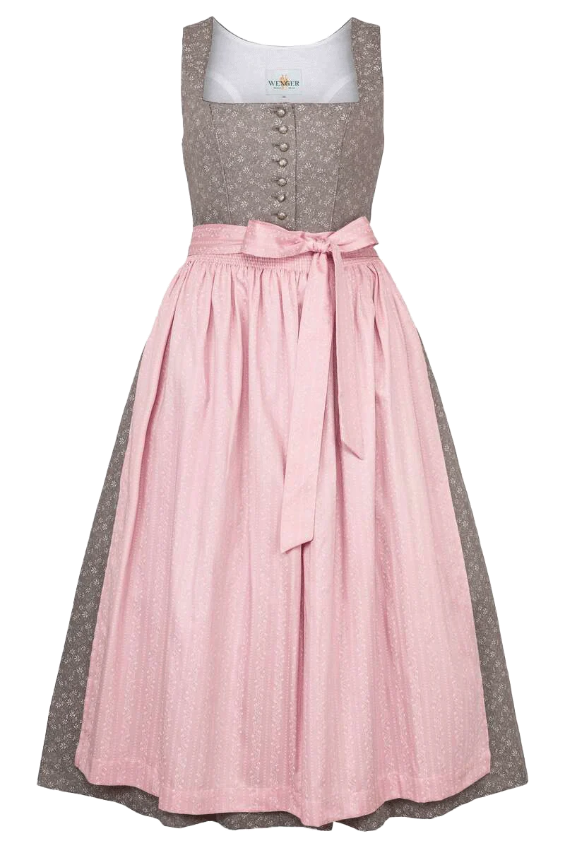 Baumwolldirndl lang