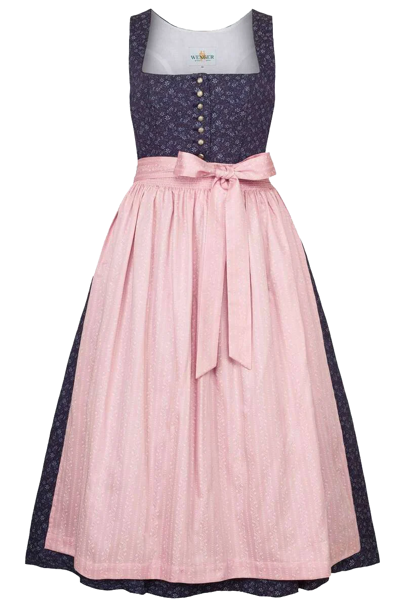 Baumwolldirndl lang