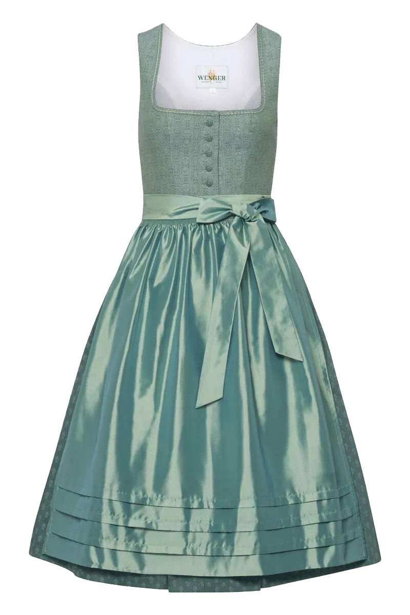 Dirndl lang unifarben