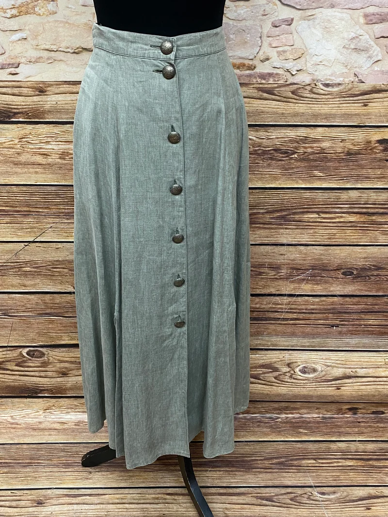 Damen Trachtenrock von Country Line – Beige, Größe 36