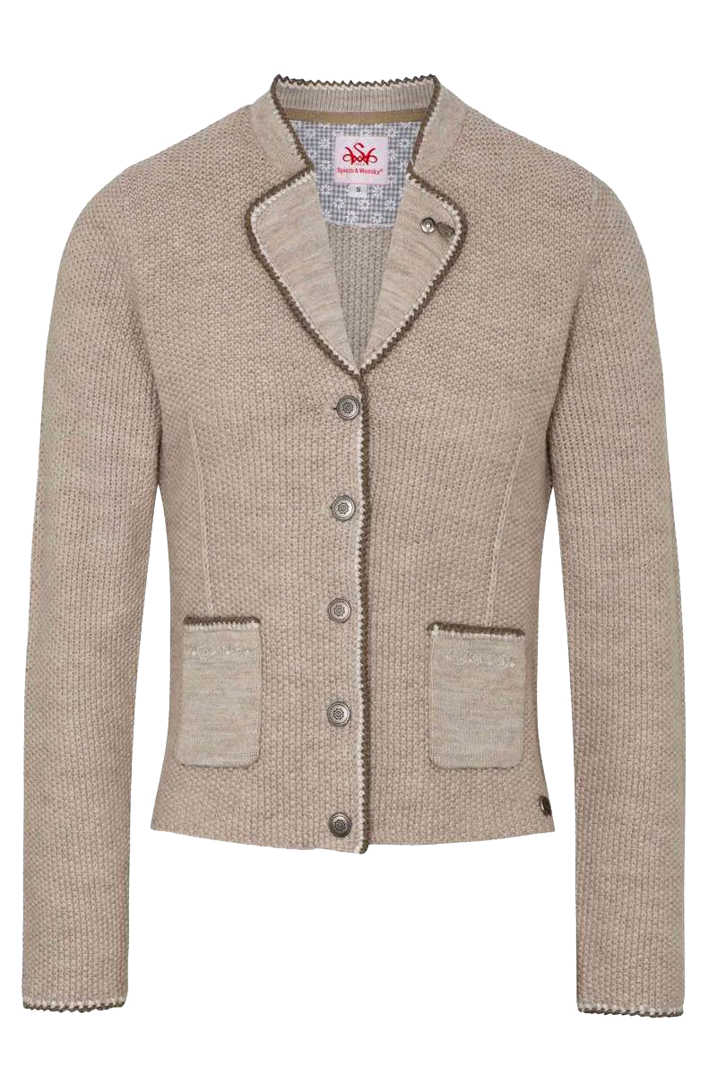 Damen Trachten Strickblazer