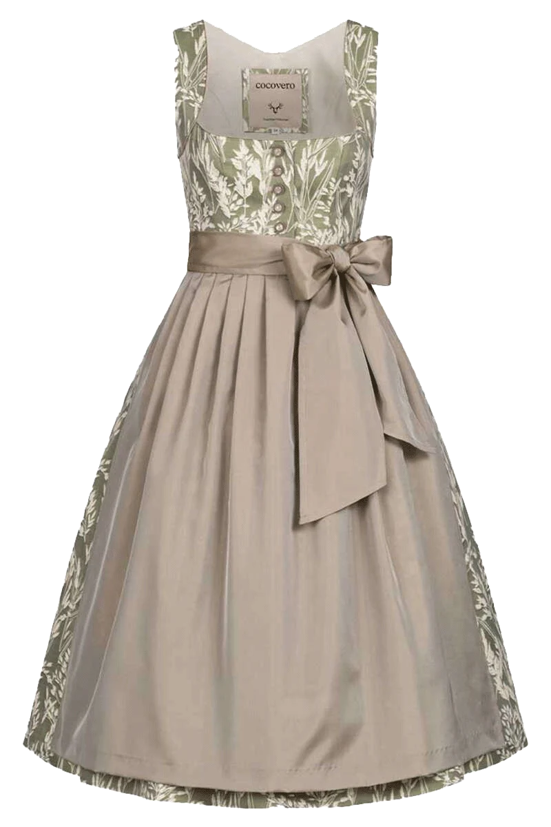 Dirndl mit Ährenmuster
