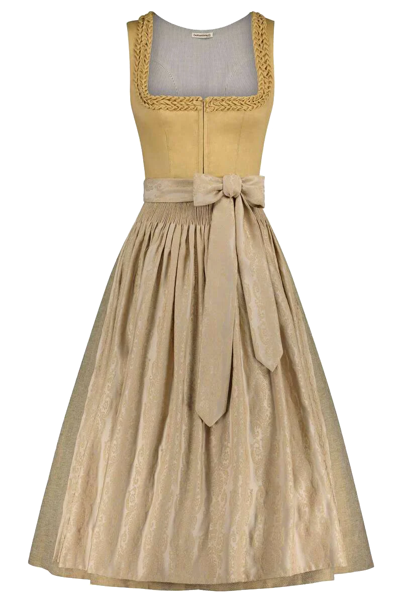 Dirndl mit Herzchenrüsche Hakenverschluss