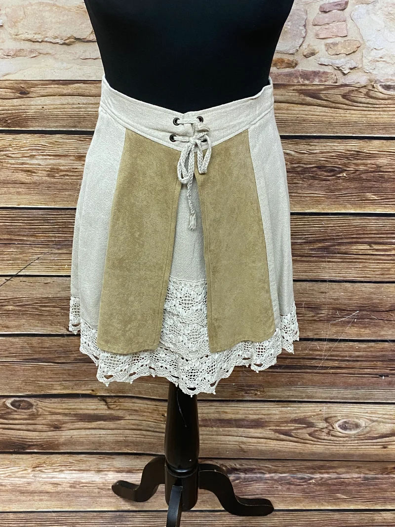 Damen Trachtenrock - beige - Landhausstil