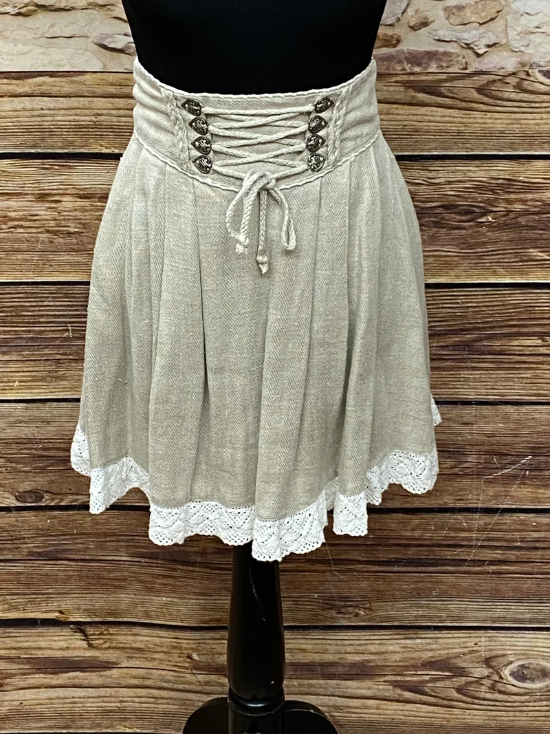 Trachtenrock - Gamsbock – Beige