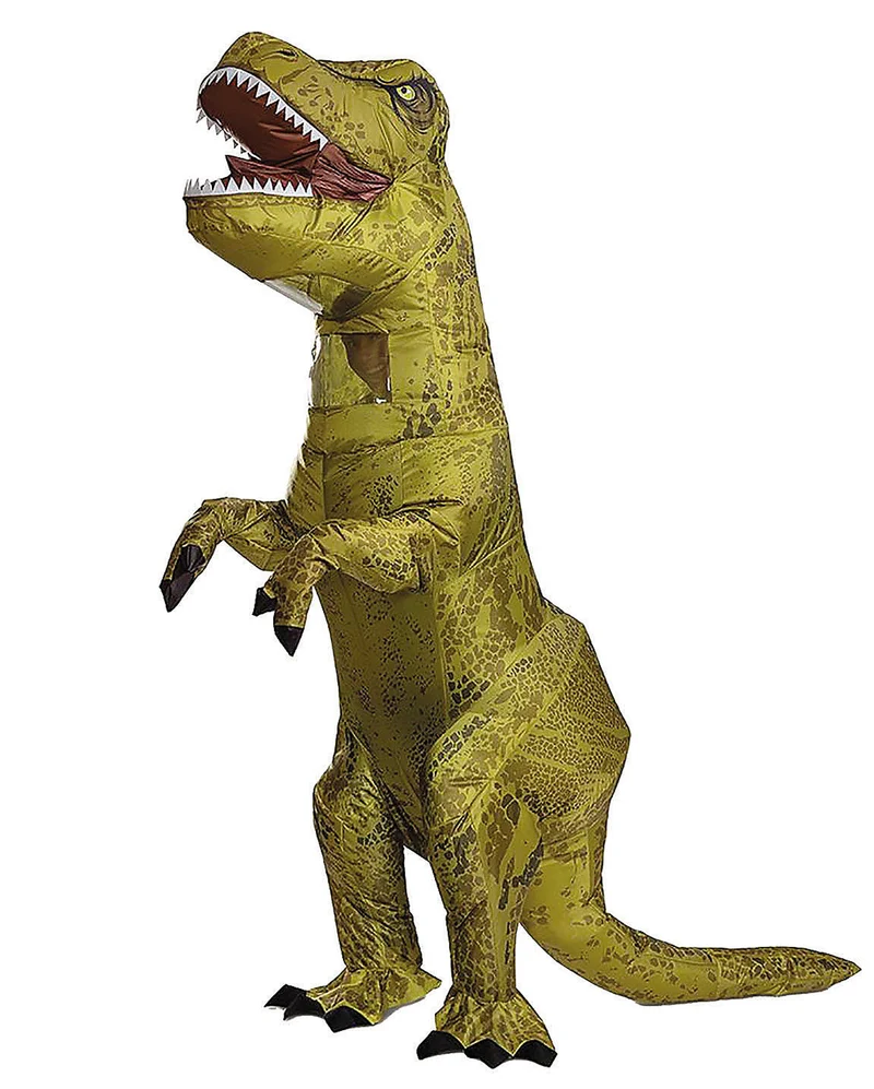Aufblasbares Jurassic Park T-Rex Kostüm