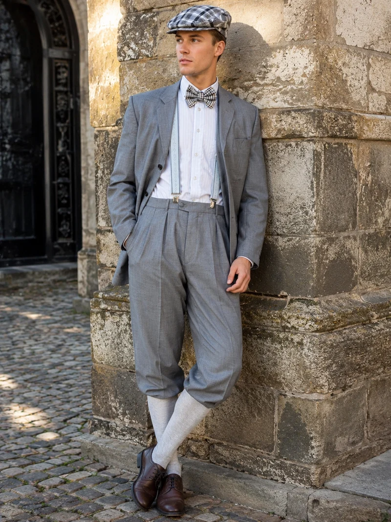 20er Jahre Anzug mit Knickerbocker Gr. 102